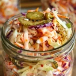 Spicy Pickle Slaw